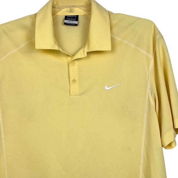 Nike Golf, Dri-Fit Polo shirt men's XL short sleeve with stitching detail,  nwot - Picture 2 of 5